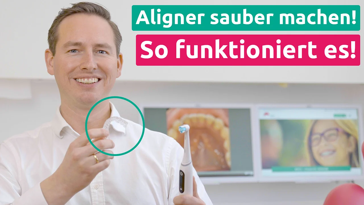 Aligner Reinigung Pflege