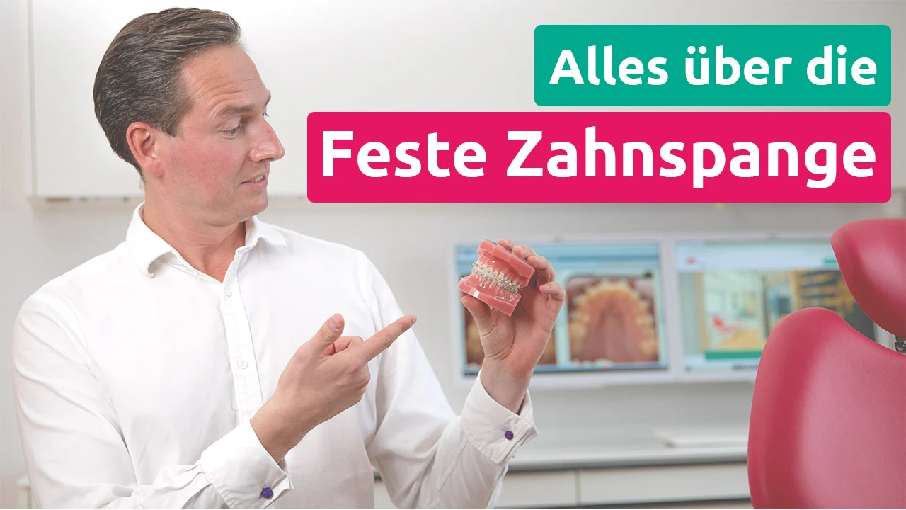 Feste Zahnspange Kieferorthopädie