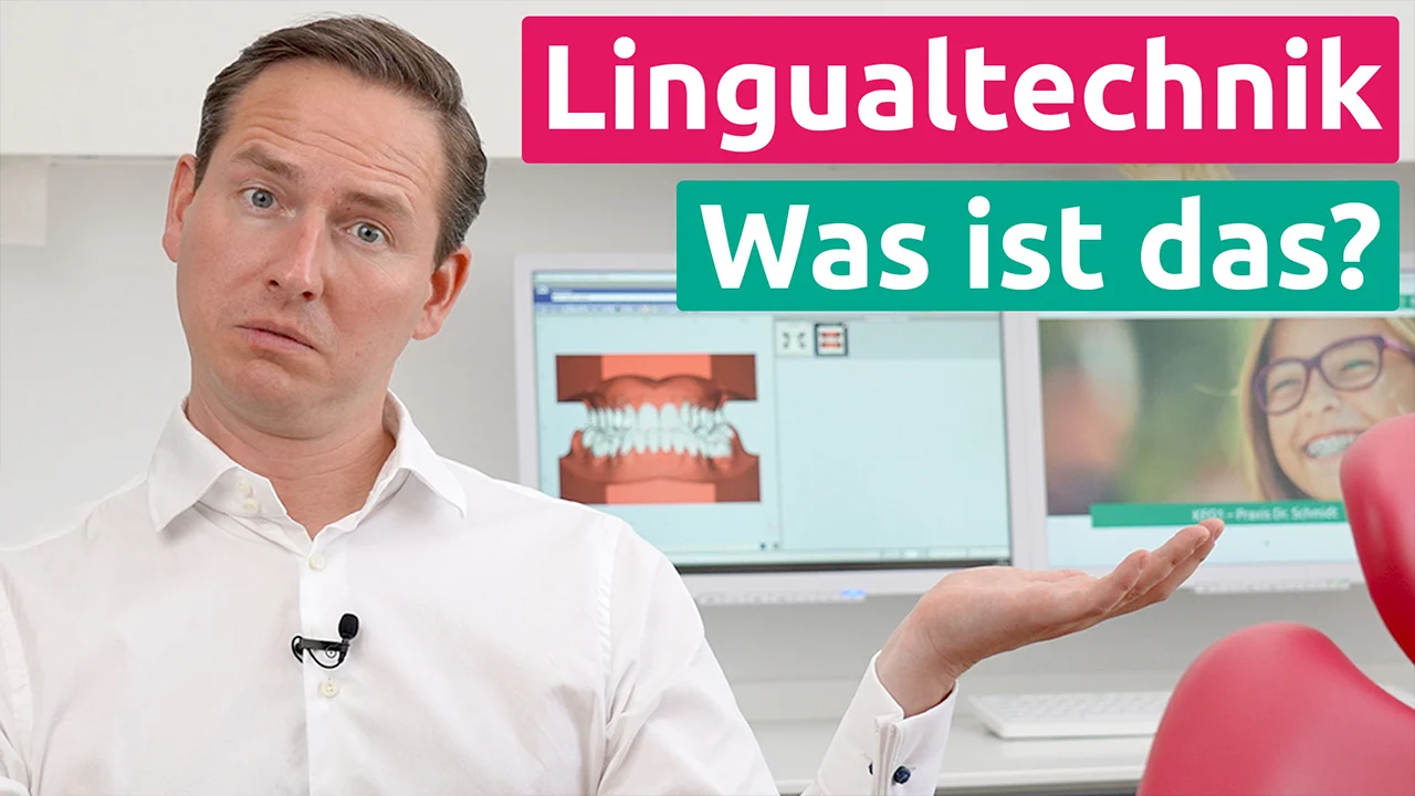 Lingualtechnik unsichtbare Zahnkorrektur