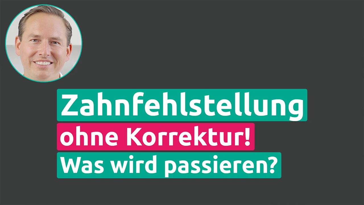 Zahnfehlstellungen ohne Korrektur